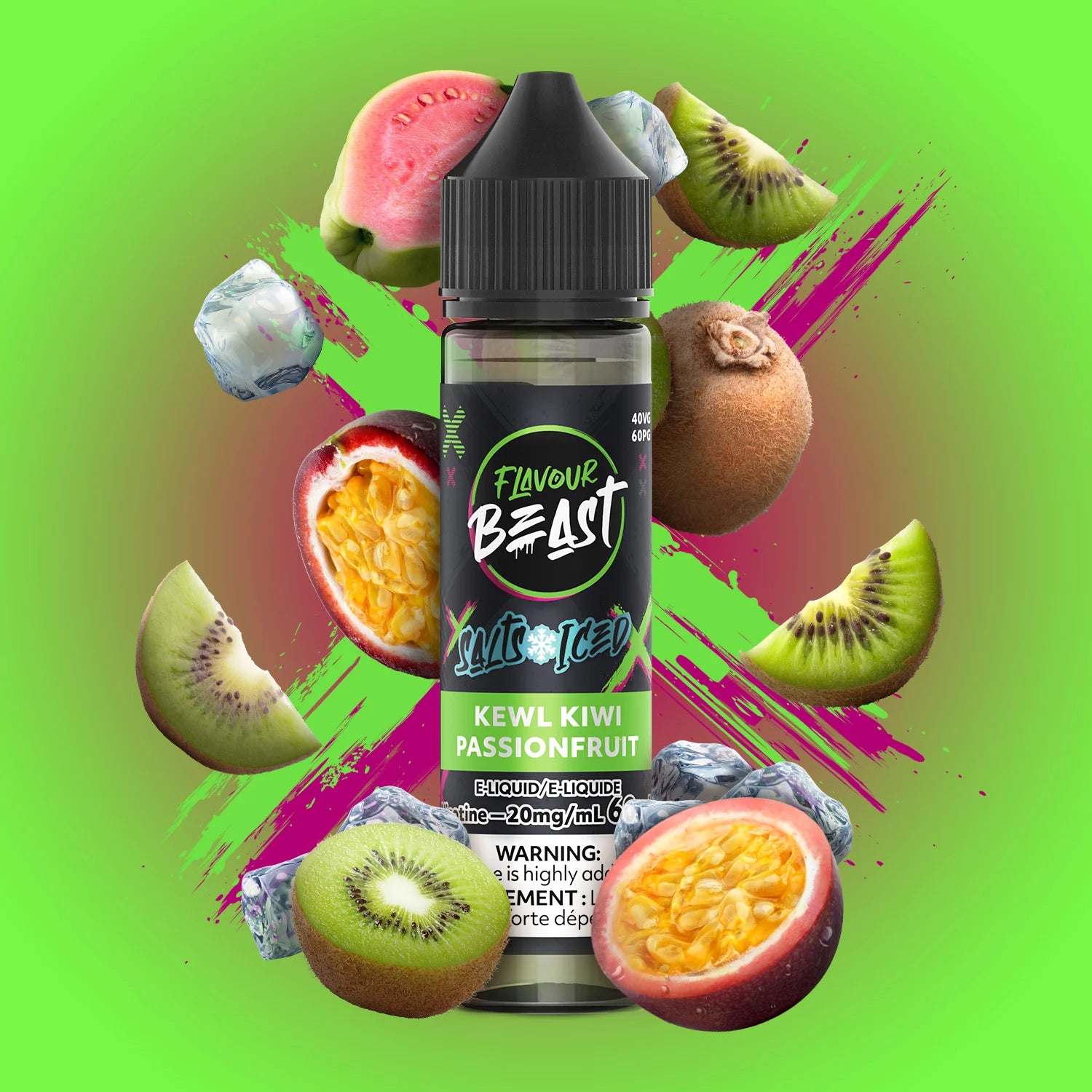 Flavour Beast | E-Liquid Juice | 60ml | 20mg Nic (DELIVERY ONLY until 11pm)