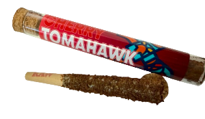 Totem Cherry Tomahawk 1g Cherry Oil & Red Leb Hash Infused Pre Roll