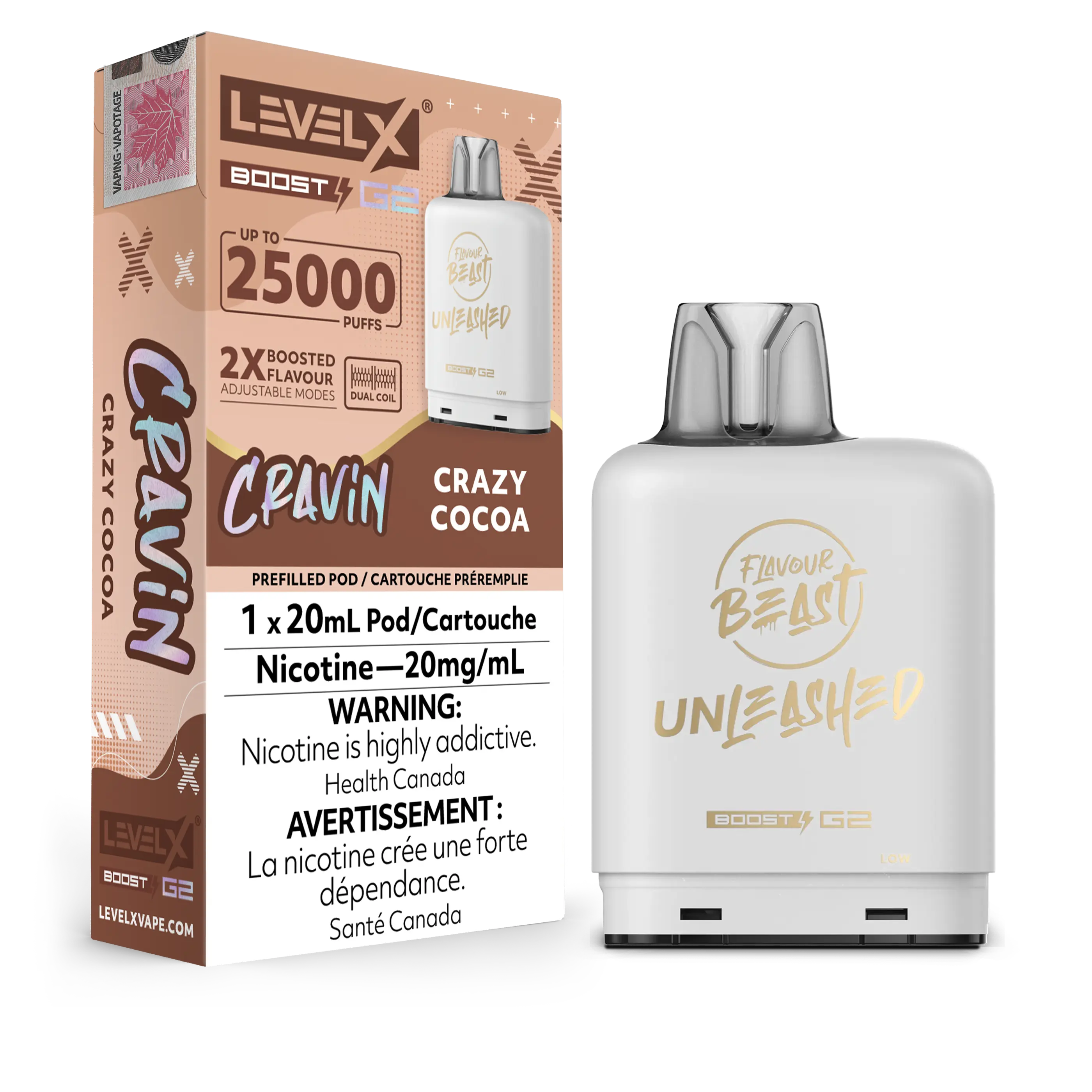 Flavour Beast Level X 25K G2 Pods