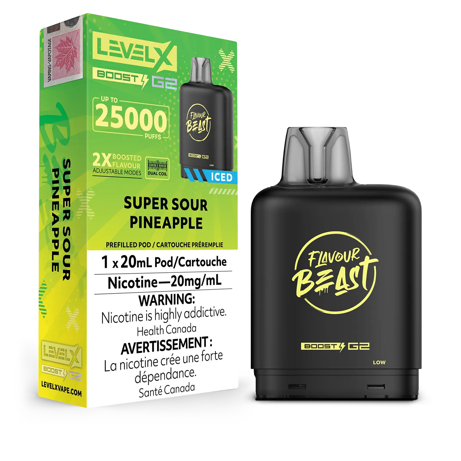 Flavour Beast Level X 25K G2 Pods