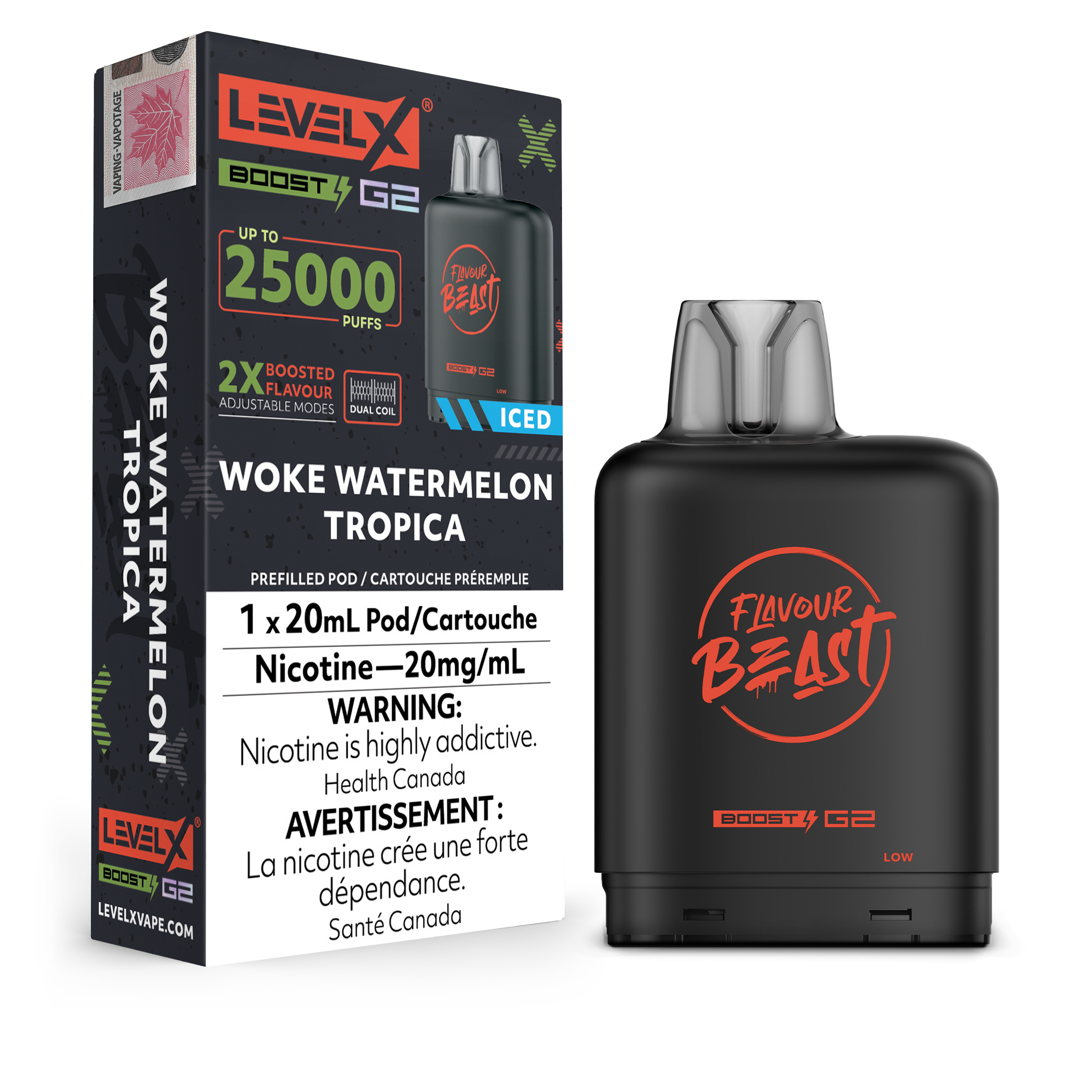 Flavour Beast Level X 25K G2 Pods