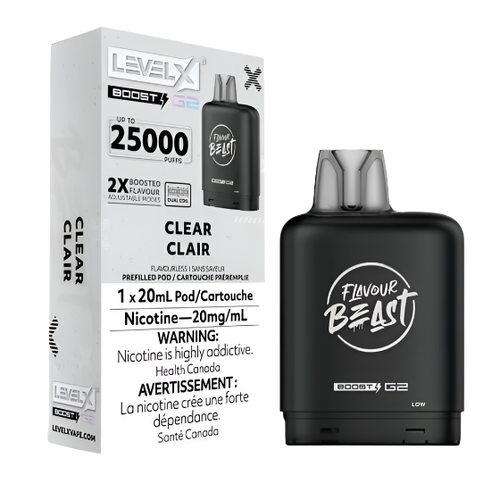 Flavour Beast Level X 25K G2 Boost Disposable Vape Pods