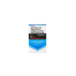Canadian Light Cigarettes (Blue)