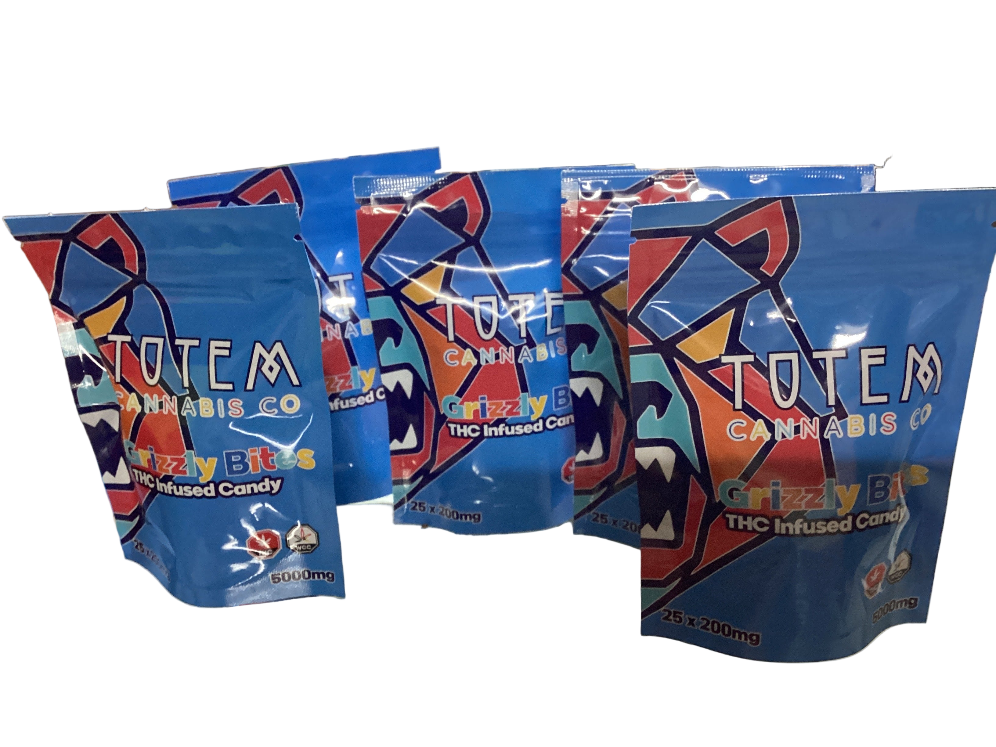 Totem ‘Grizzly Bites’ THC candy 5000mg