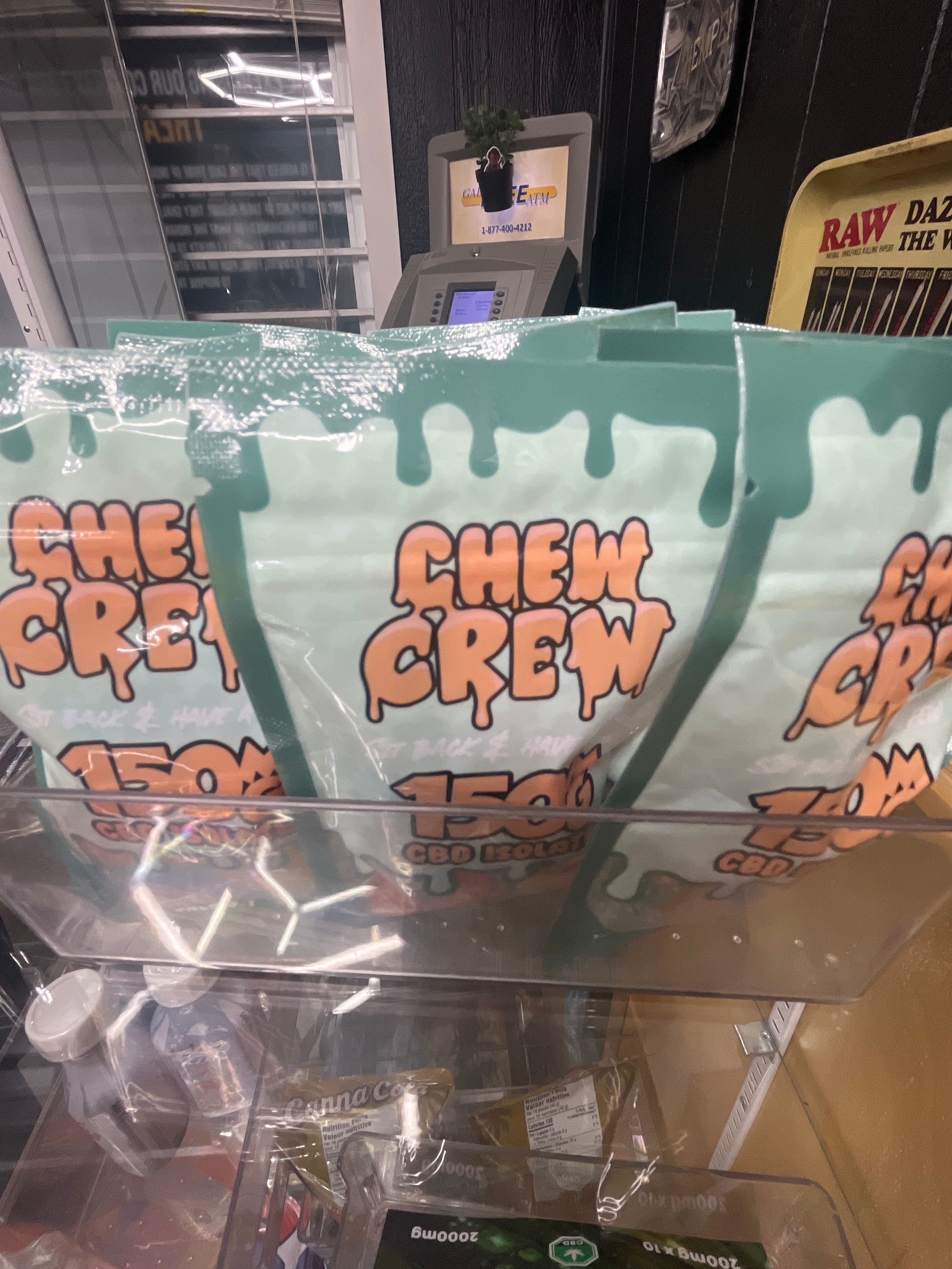 150mg CBD Isolate Chew Crew Gummies