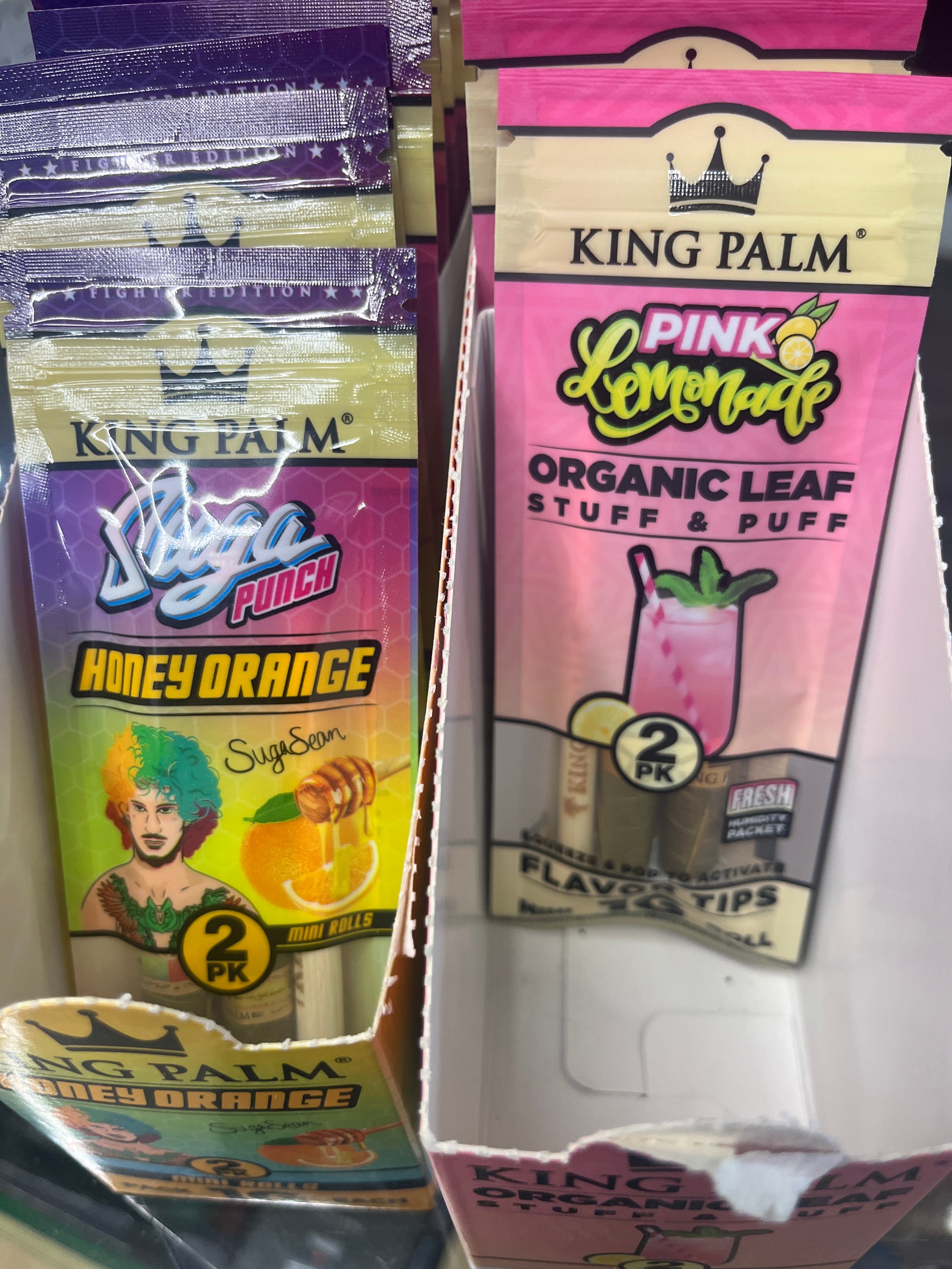 King Palm 2pk Organic Leaf
