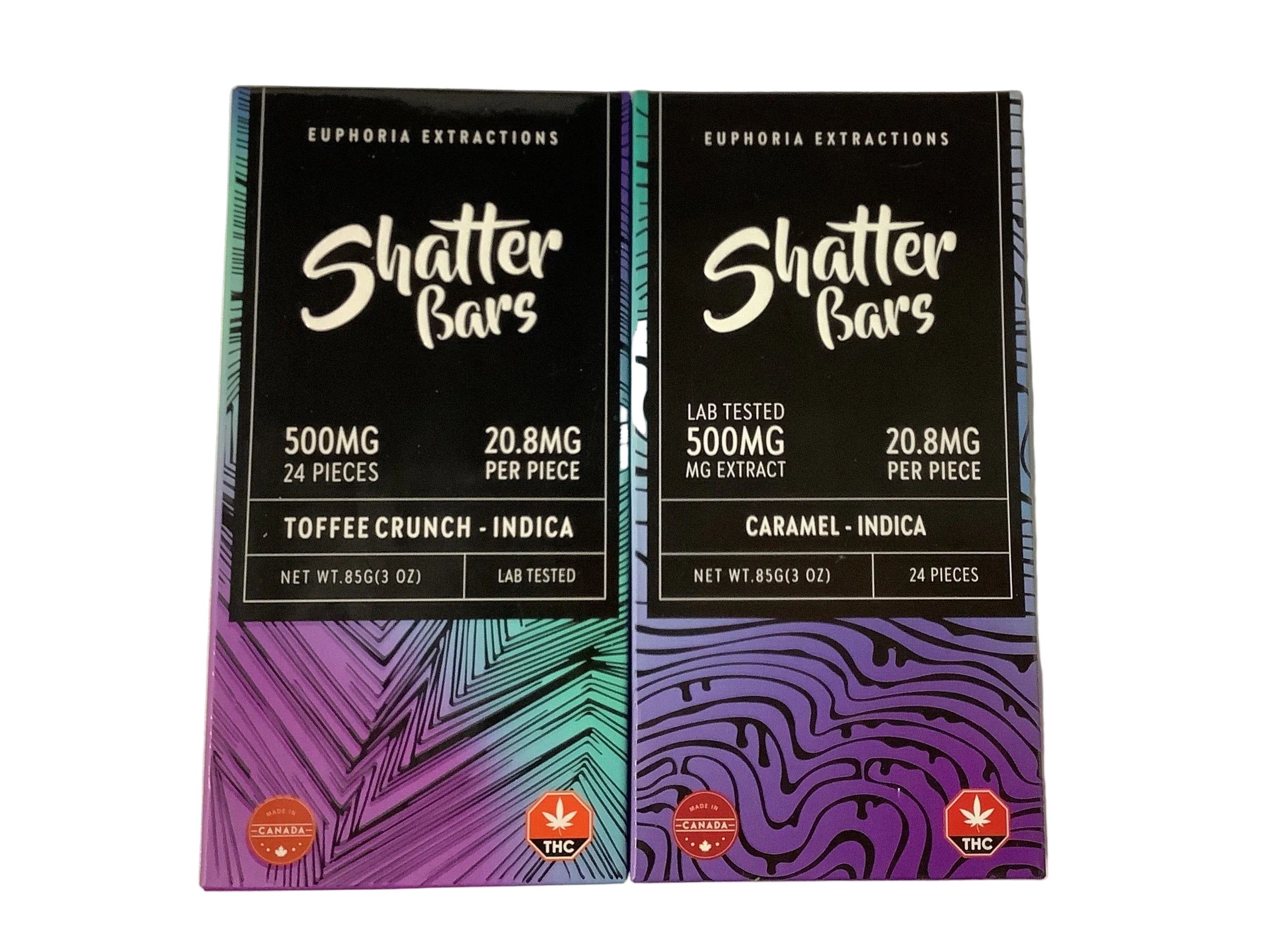 Euphoria Extracts Shatter Bar Chocolate 500mg