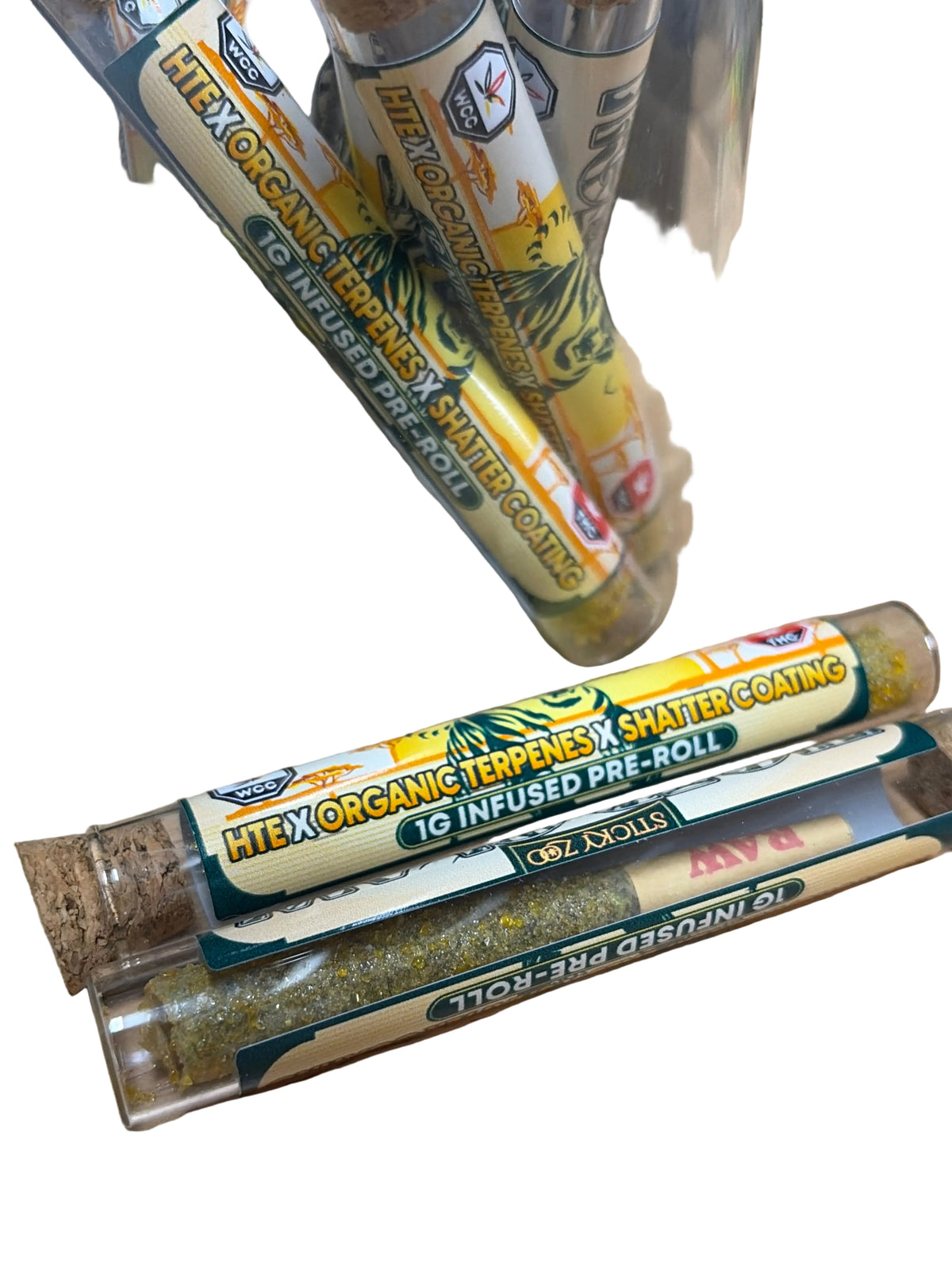 Sticky Zoo Tiger Claw 1g Shatter Infused PreRoll