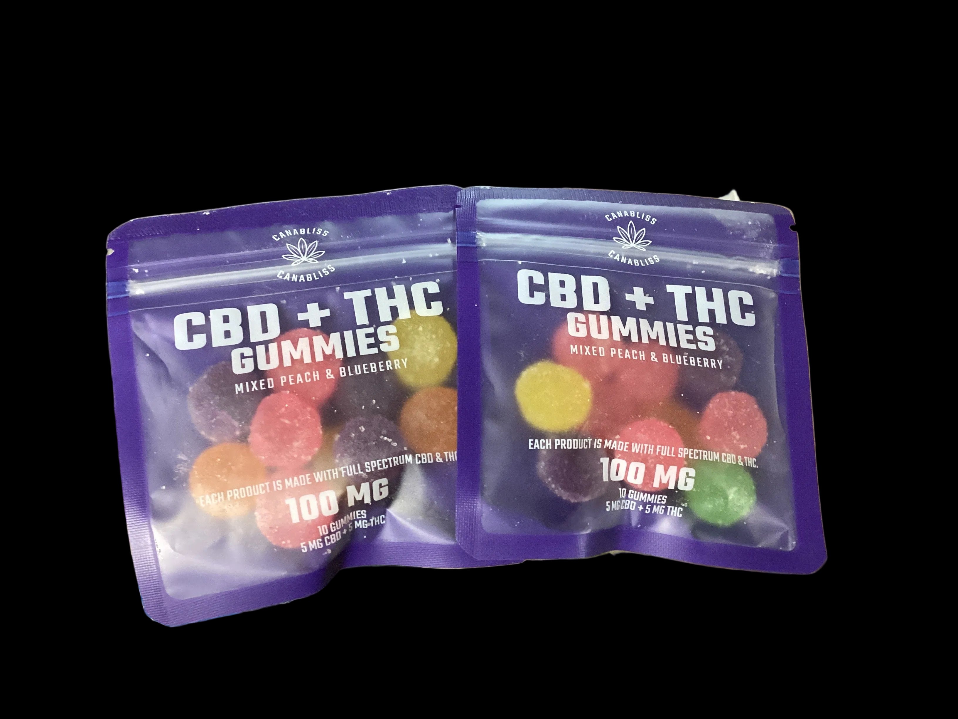 CBD + THC Gummies 50:50 (100mg)