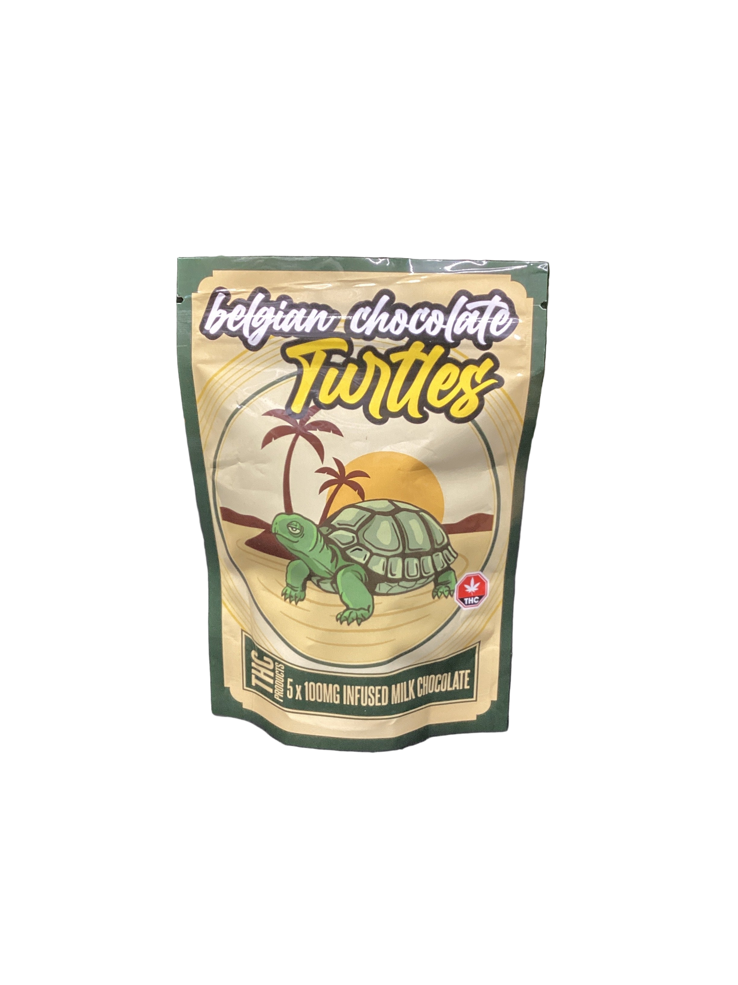 Turtles Belgian Chocolate Edibles 500mg