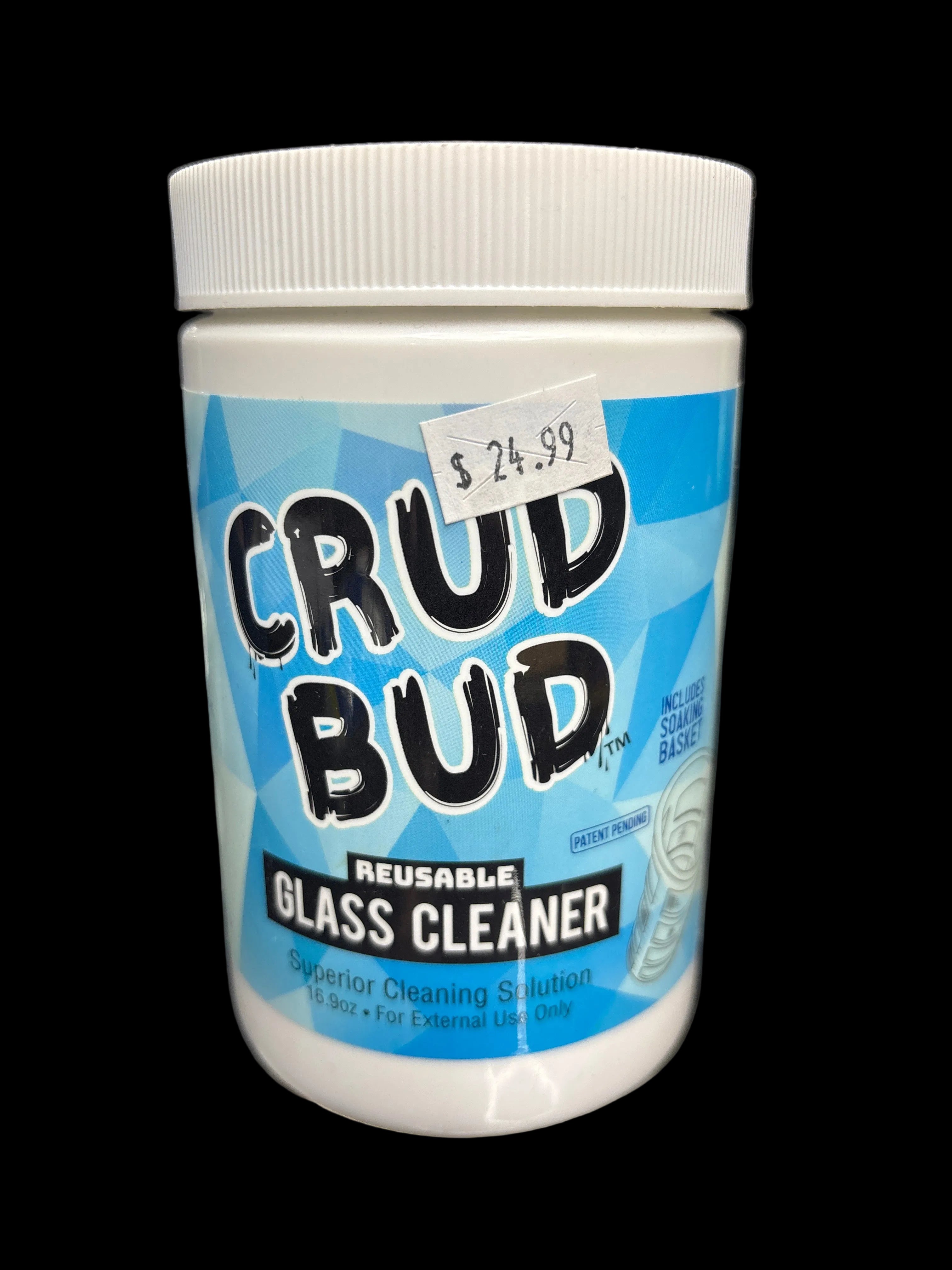 Crud Bud Reusable Glass Cleaner Tub