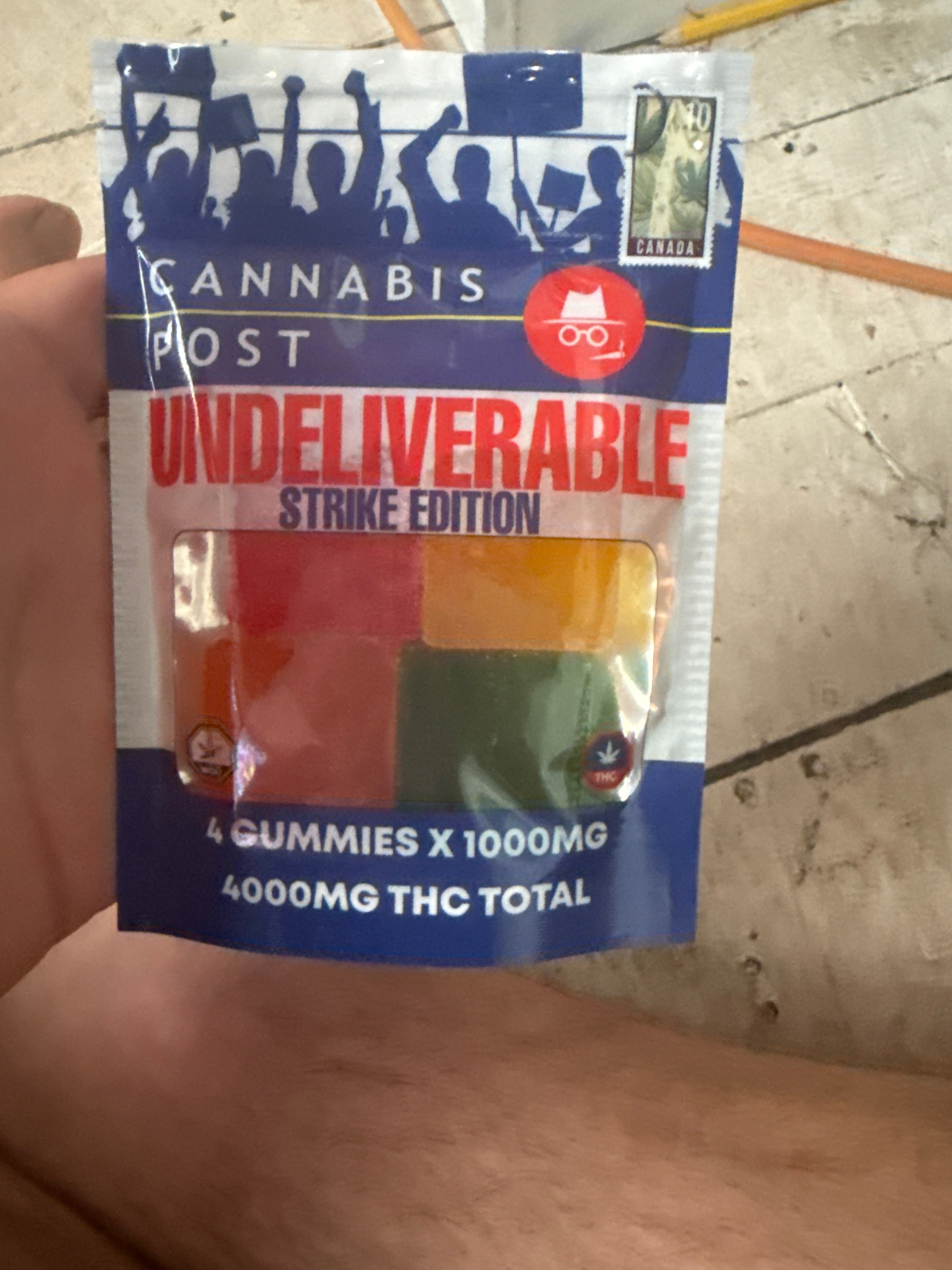 Cannabis Post Edibles