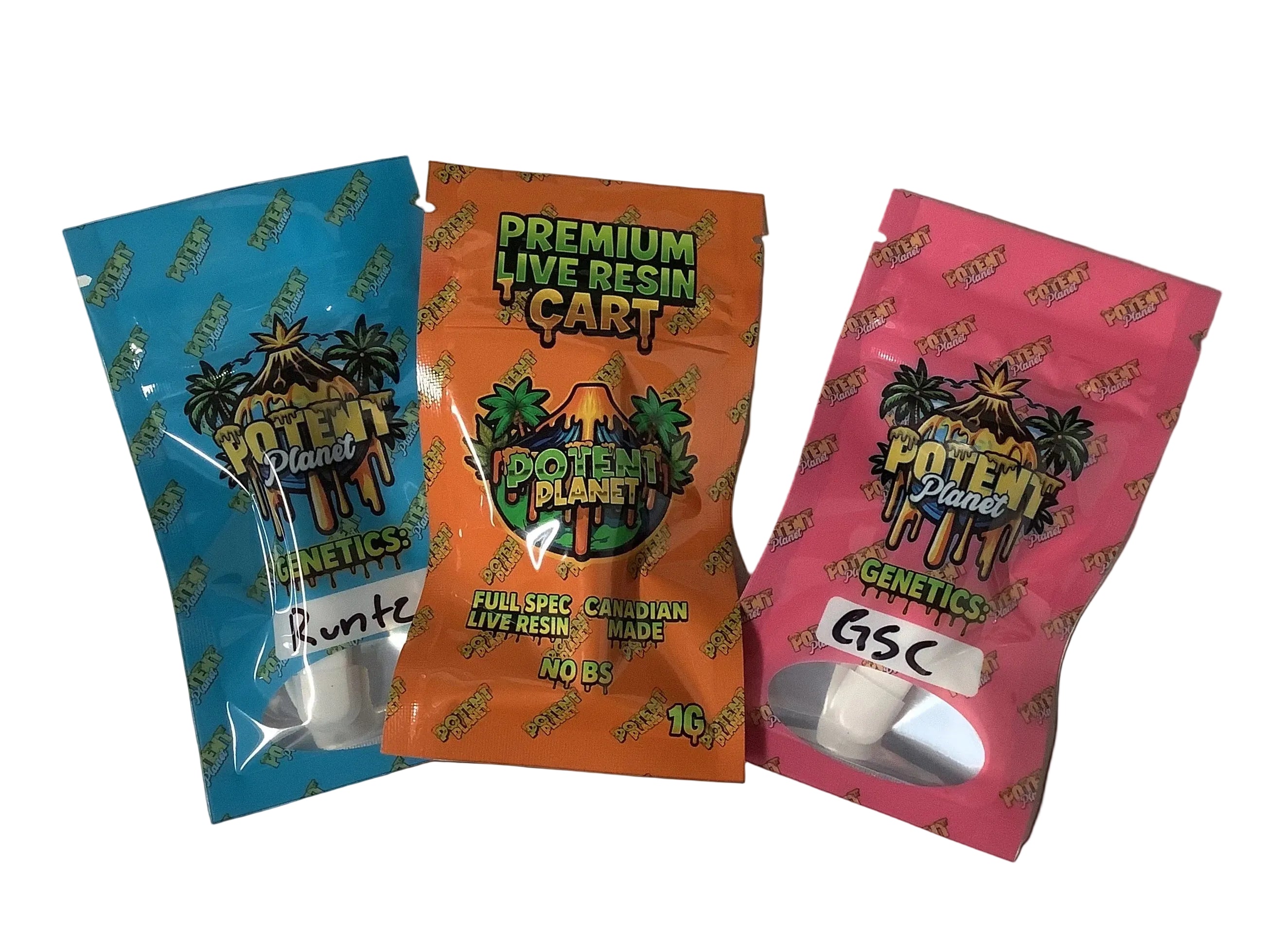 Potent Planet 1g Live Resin Cart