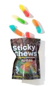 Stickychews THC Sour Gummies