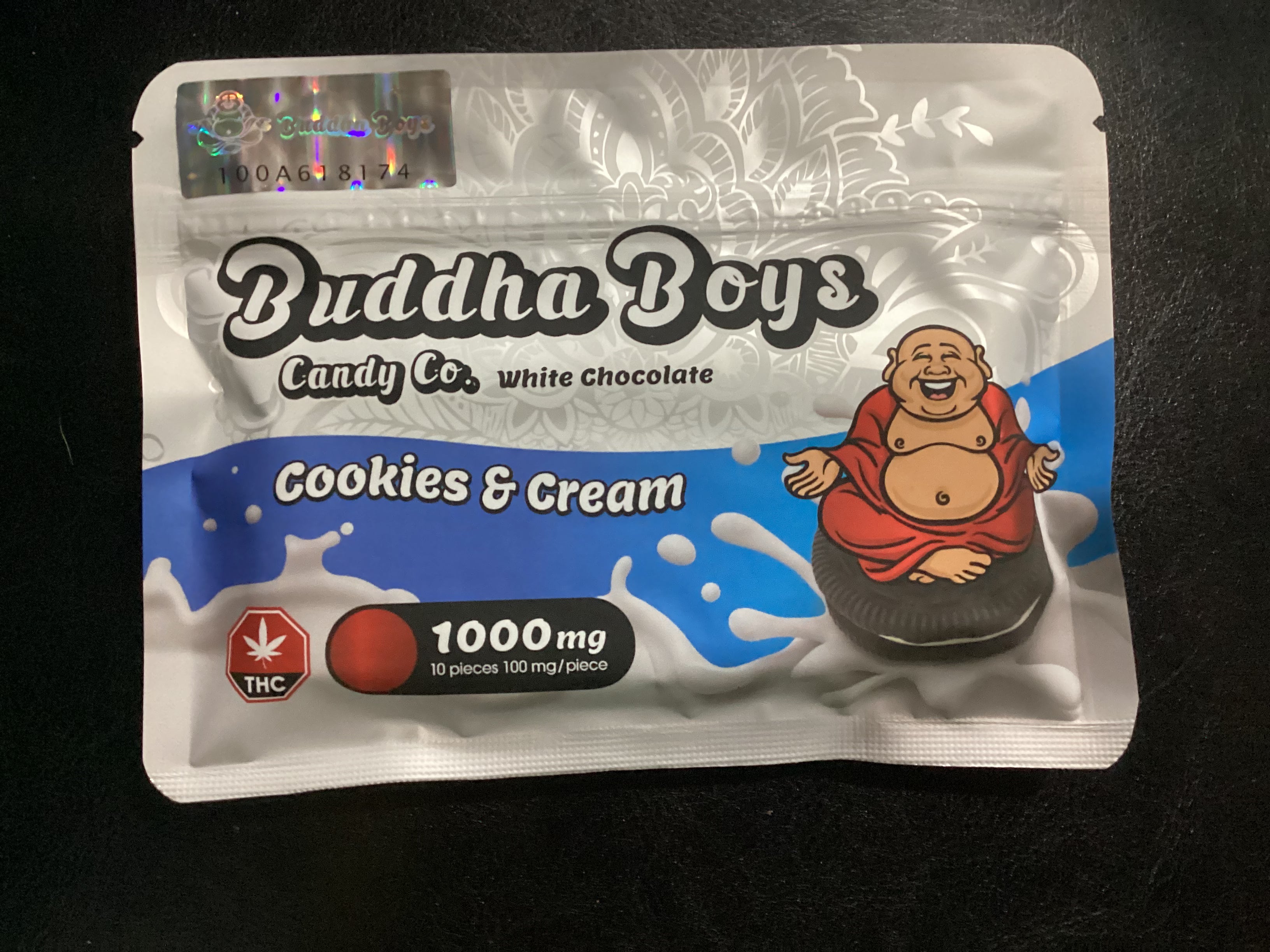 Buddha Boy 1000mg Chocolate Bar