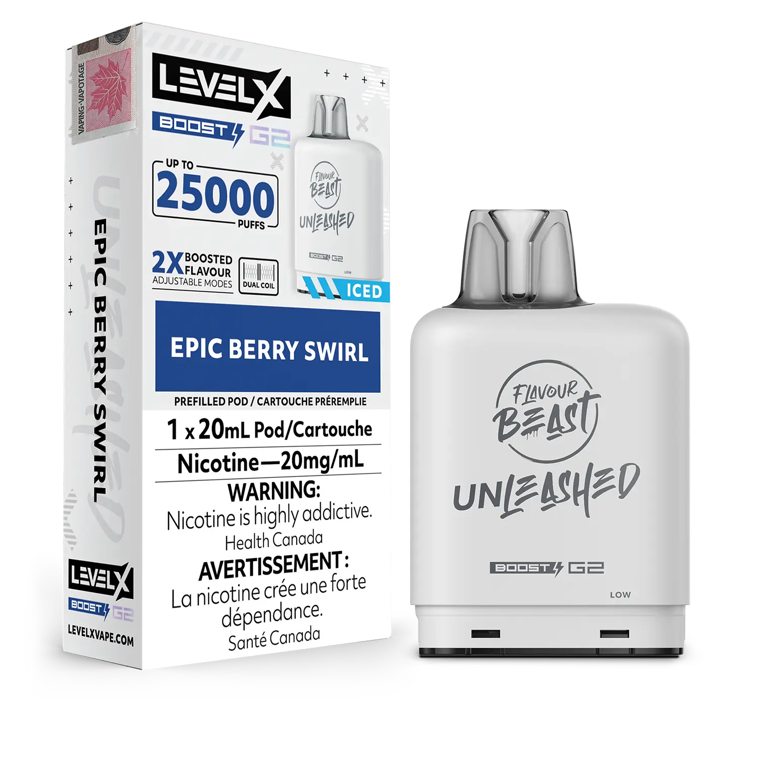 Flavour Beast Level X 25K G2 Pods