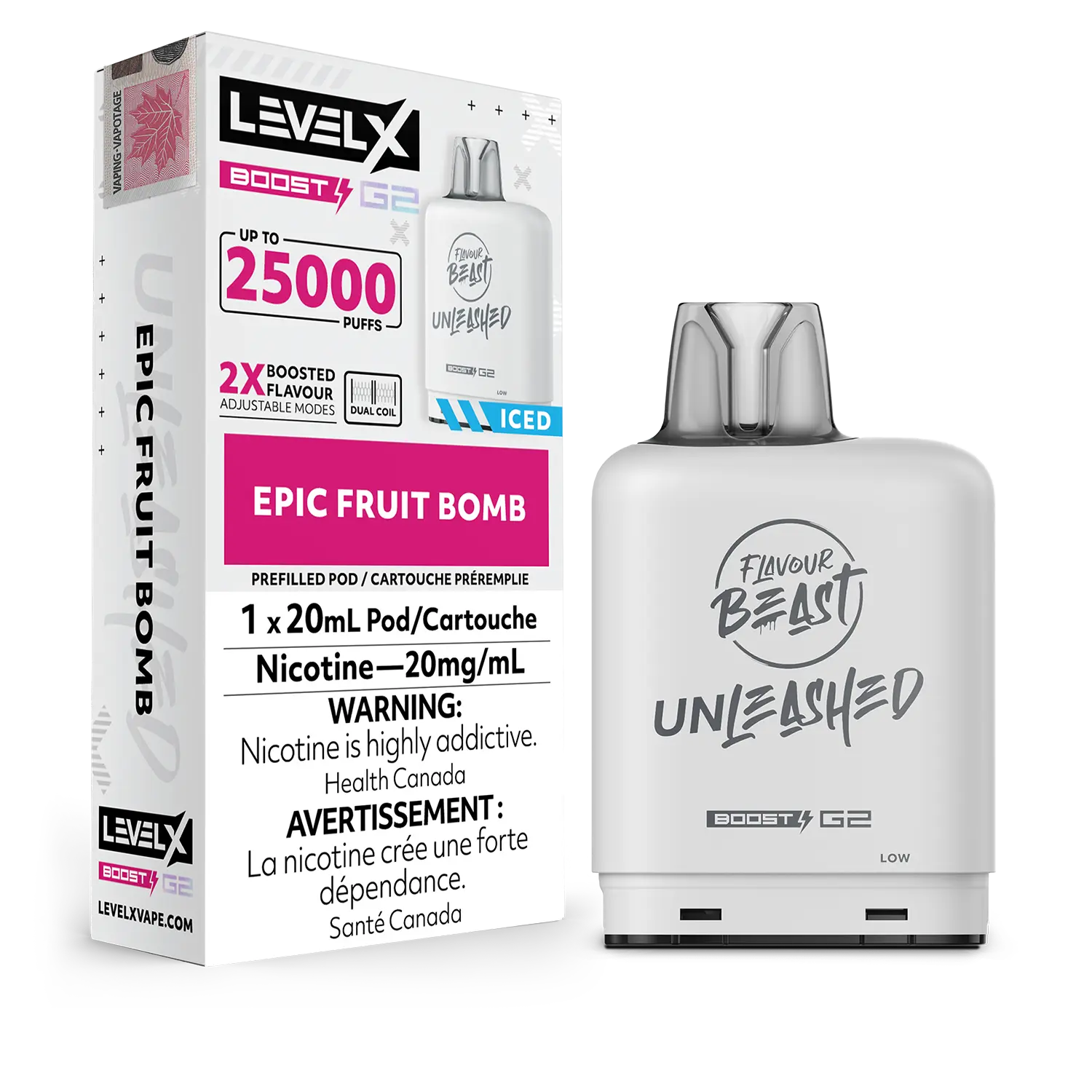 Flavour Beast Level X 25K G2 Pods