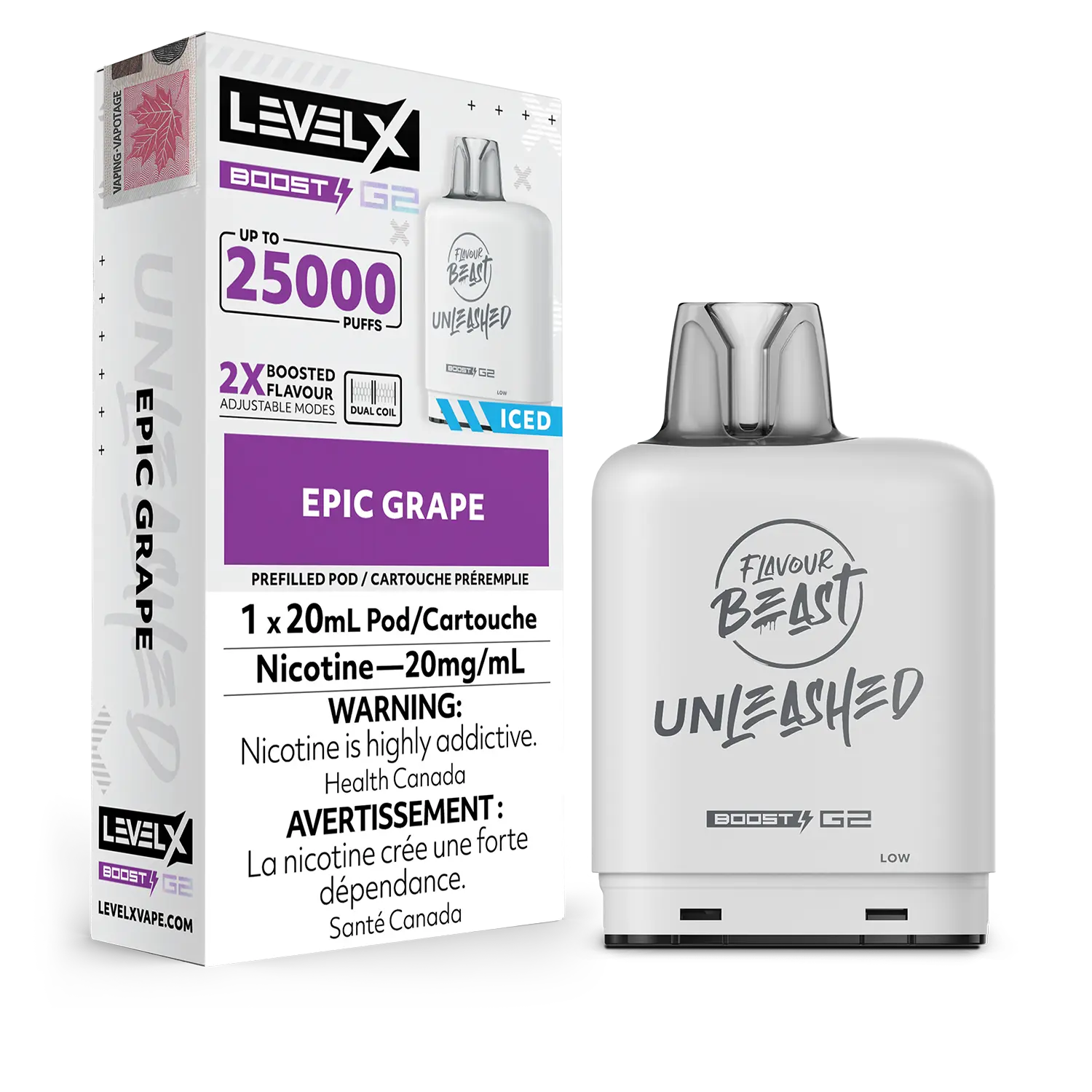 Flavour Beast Level X 25K G2 Pods