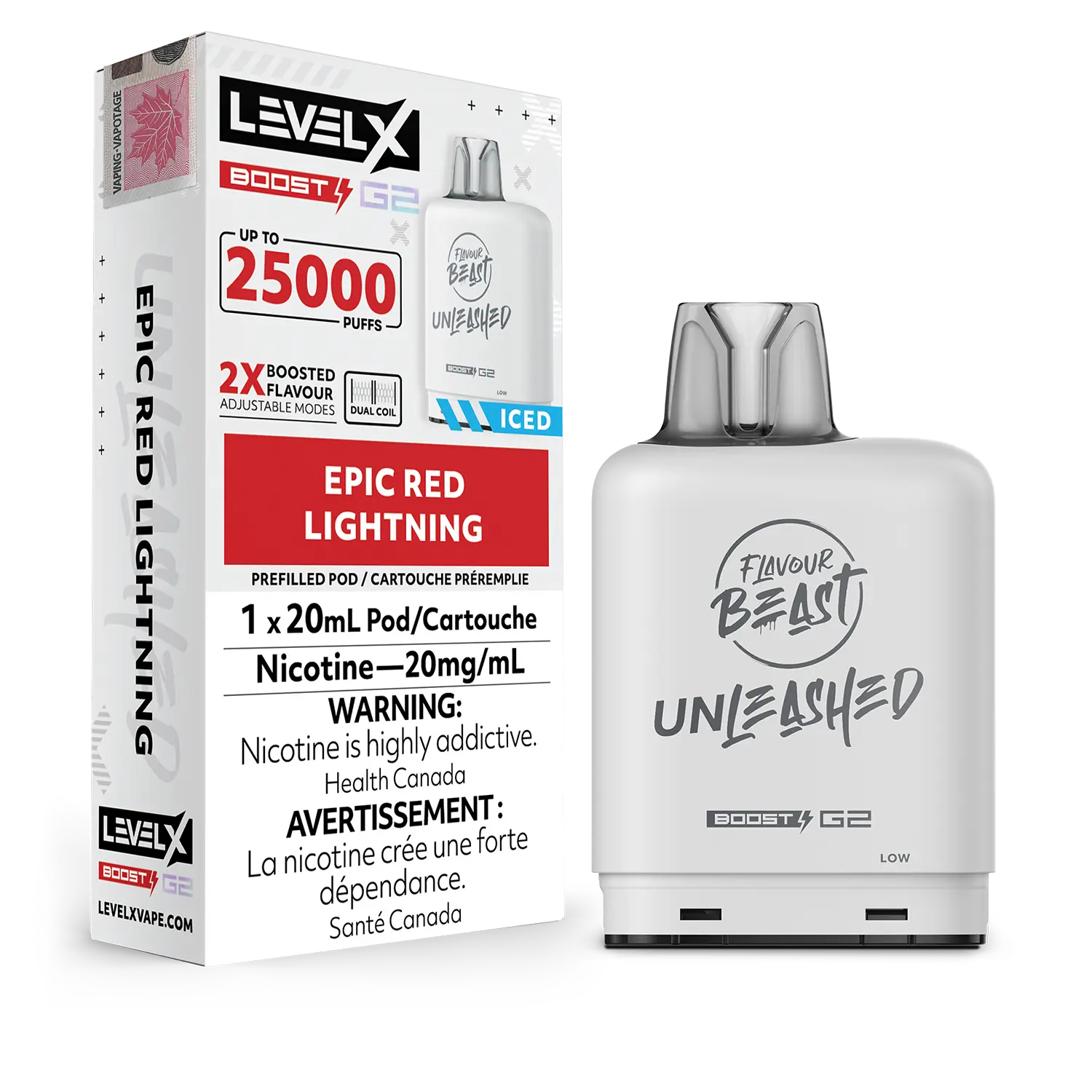 Flavour Beast Level X 25K G2 Pods