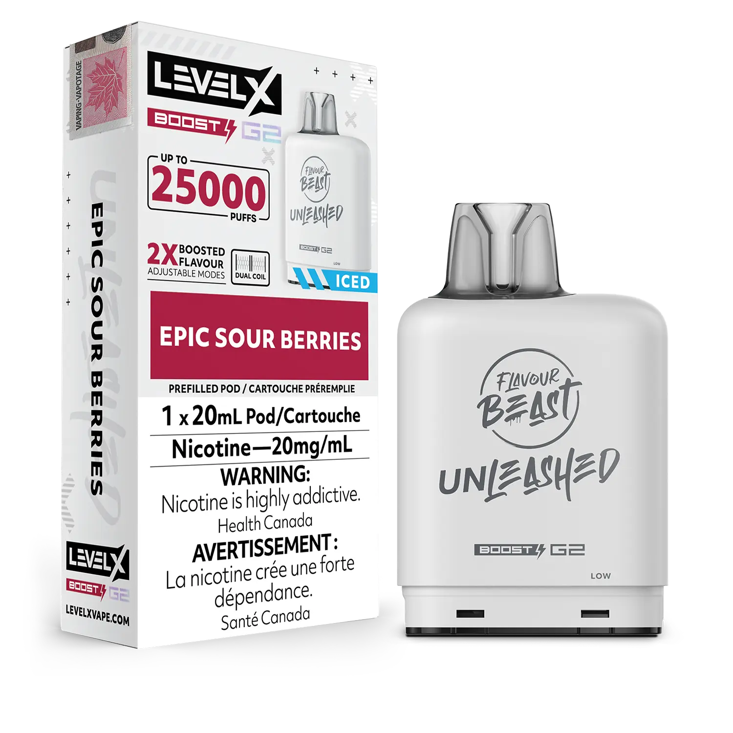 Flavour Beast Level X 25K G2 Pods