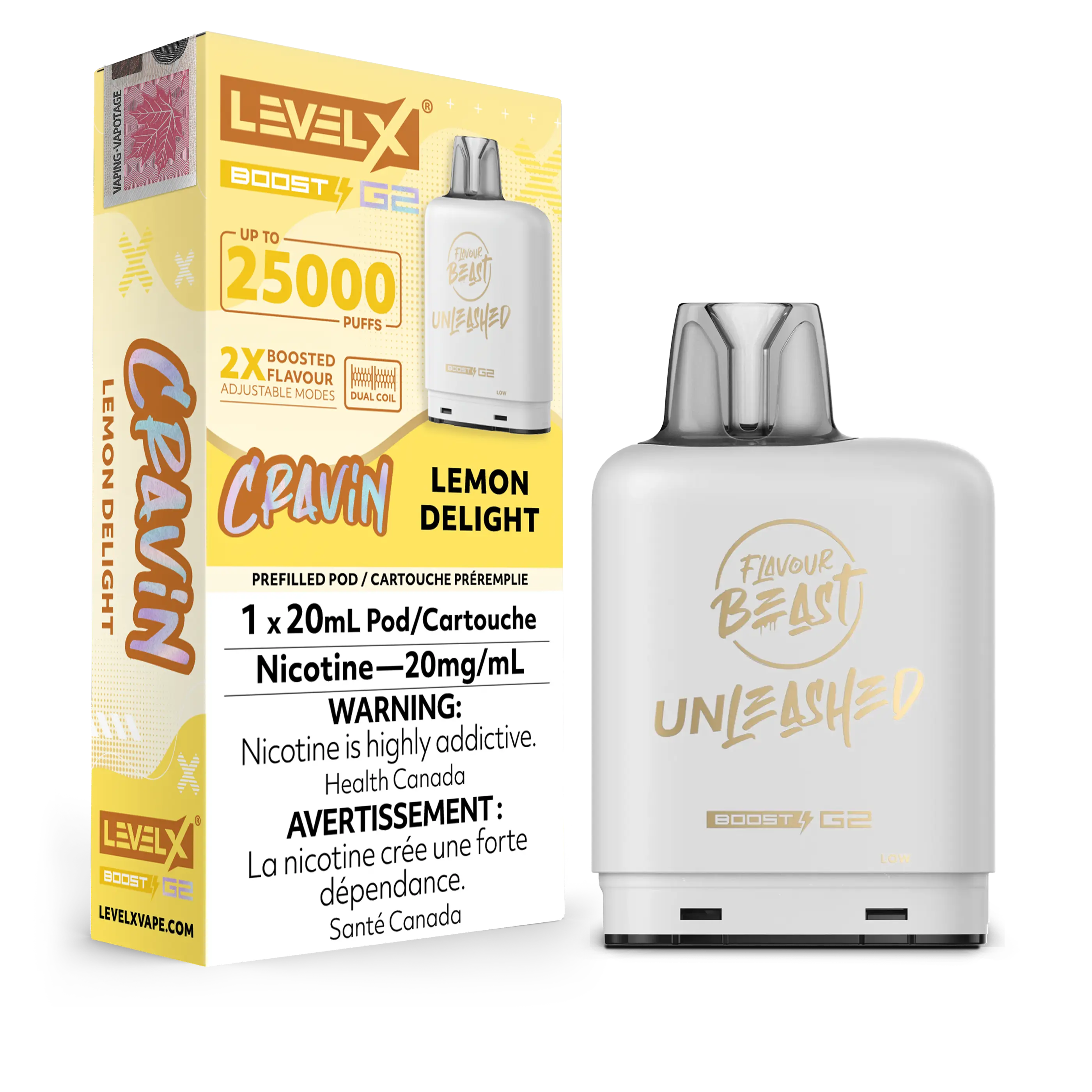 Flavour Beast Level X 25K G2 Pods