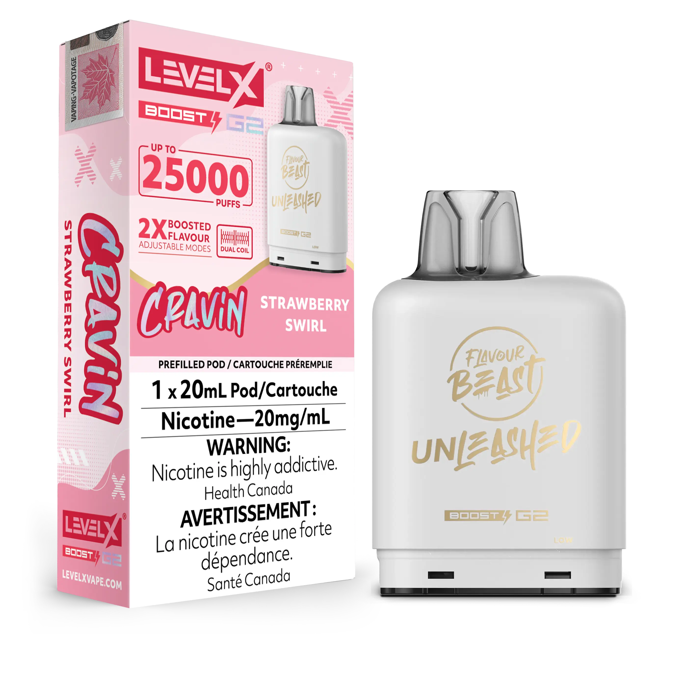 Flavour Beast Level X 25K G2 Pods