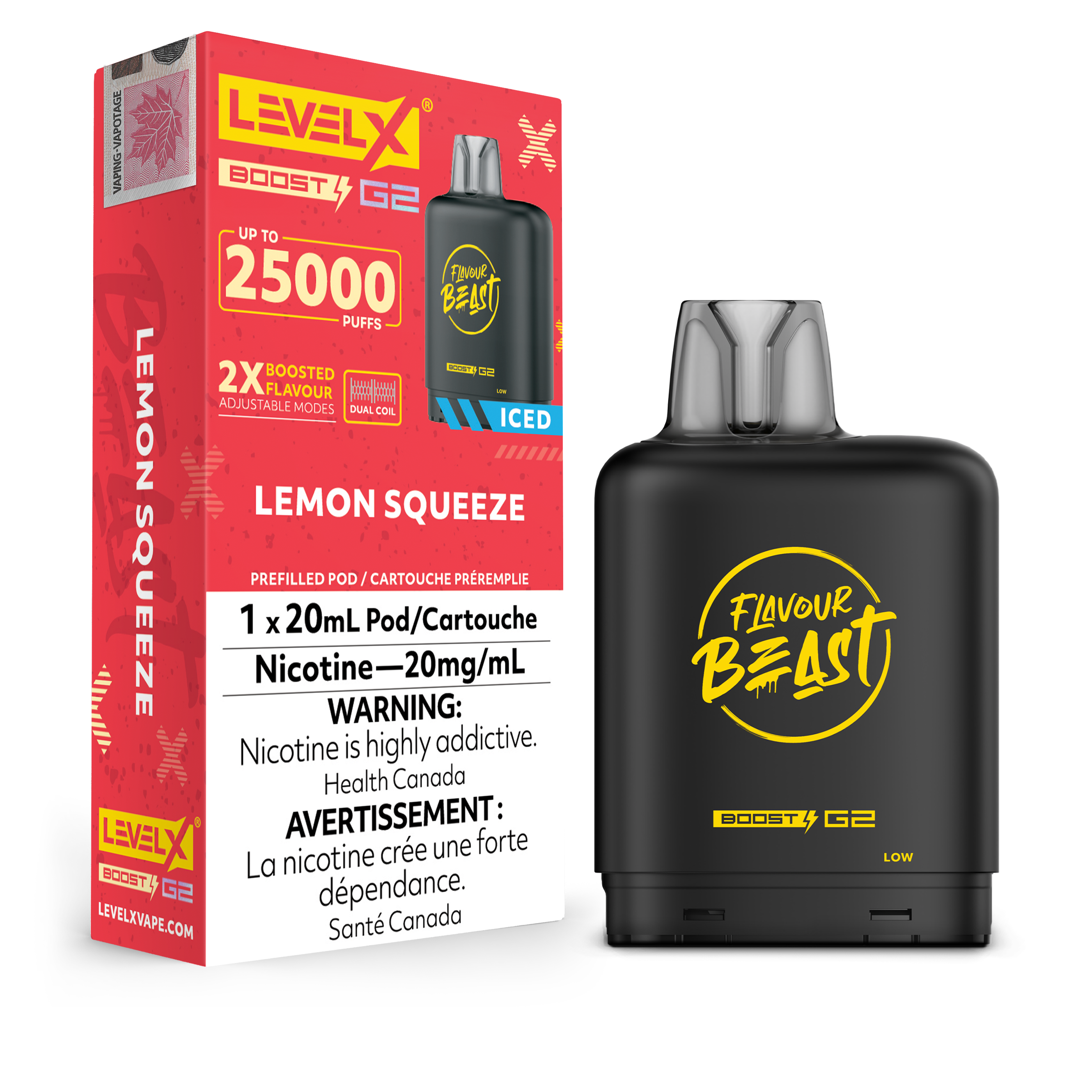 Flavour Beast Level X 25K G2 Pods