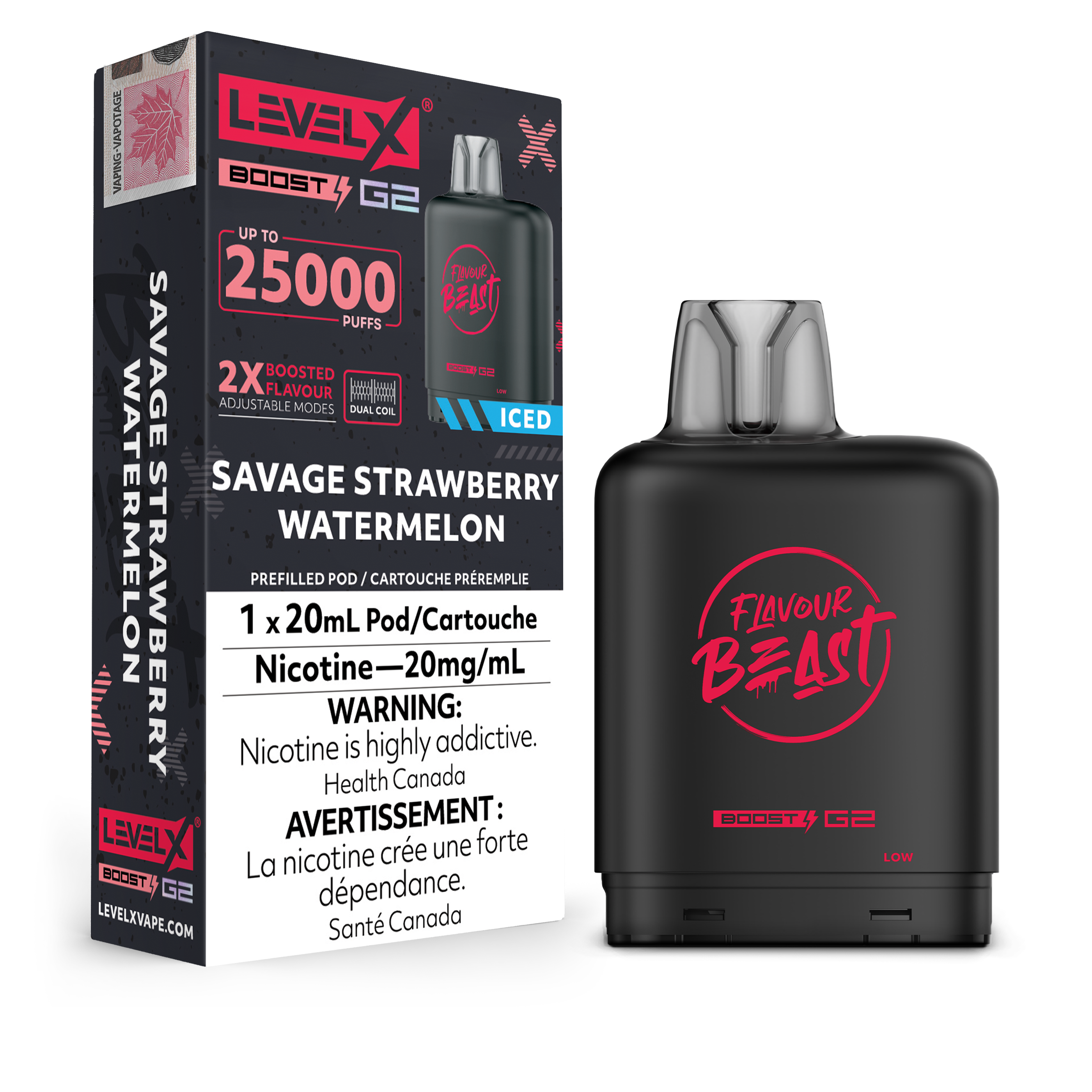 Flavour Beast Level X 25K G2 Pods