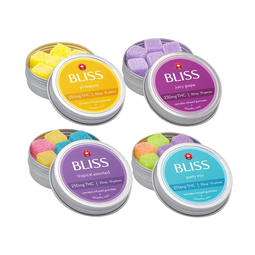 Bliss 250mg Gummies