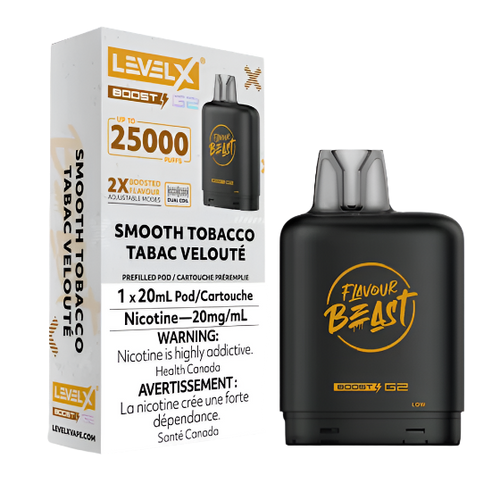 Flavour Beast Level X 25K G2 Boost Disposable Vape Pods