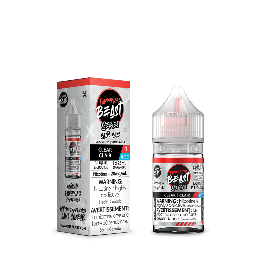 Flavourless Beast E-Liquid Salts - 25ml - 20mg