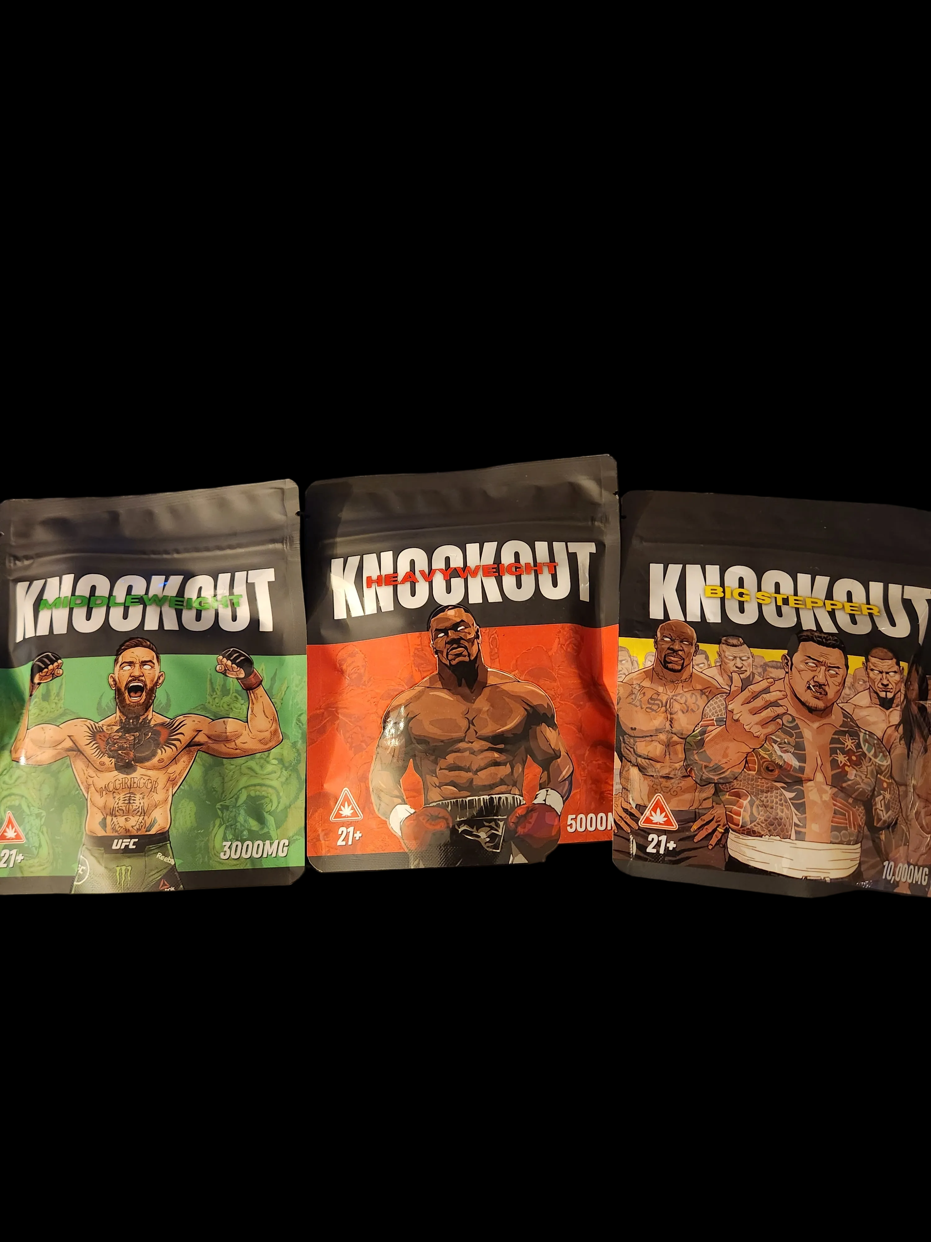 Knockout edibles